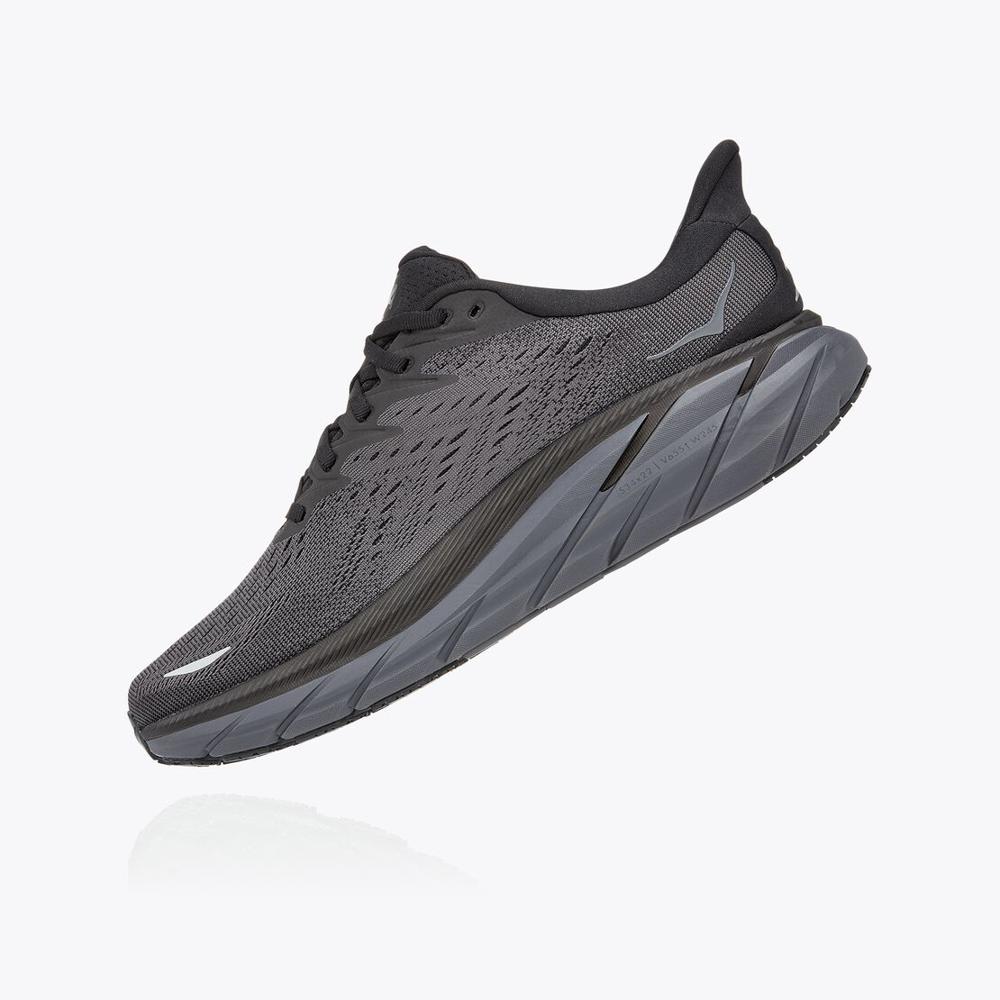 Women's Clifton 8 – Black / Black