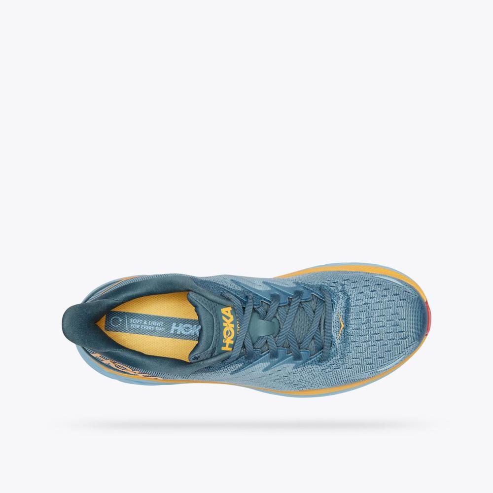 Men's Clifton 8 – Goblin Blue / Mountain Spring
