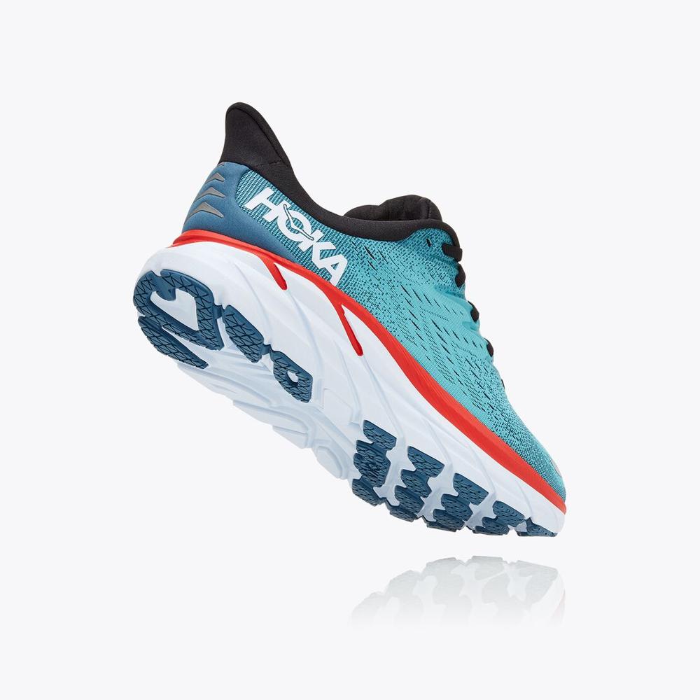 Women's Clifton 8 – Real Teal / Aquarelle