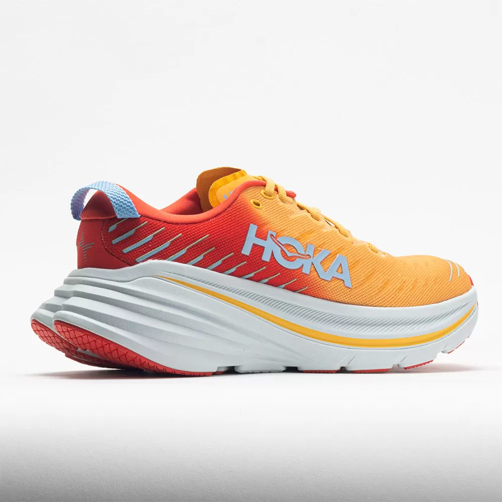 HOKA Bondi X Men’s Fiesta/Amber Yellow
