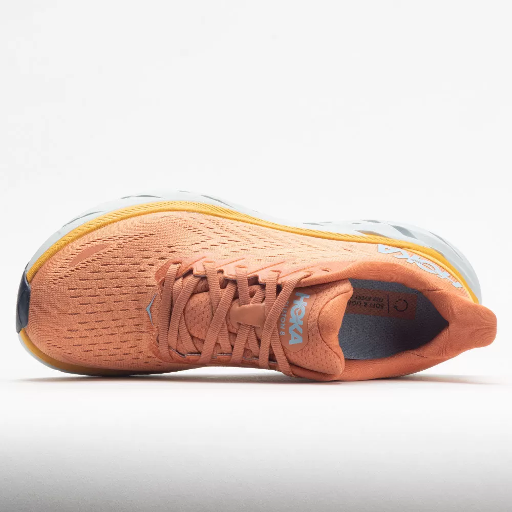 Hoka One One Clifton 8 Women’s Sun Baked/Shell Coral