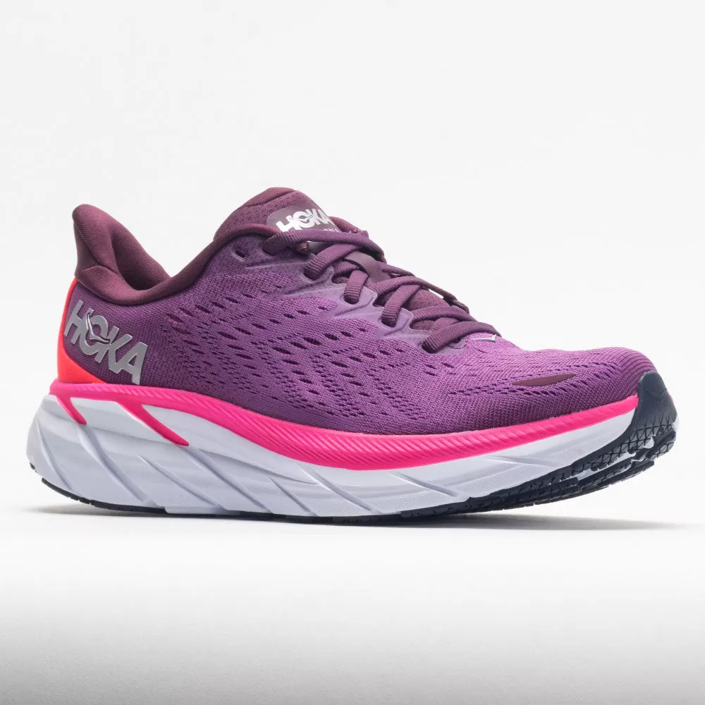 HOKA Clifton 8 Women’s Grape Wine/Beautyberry