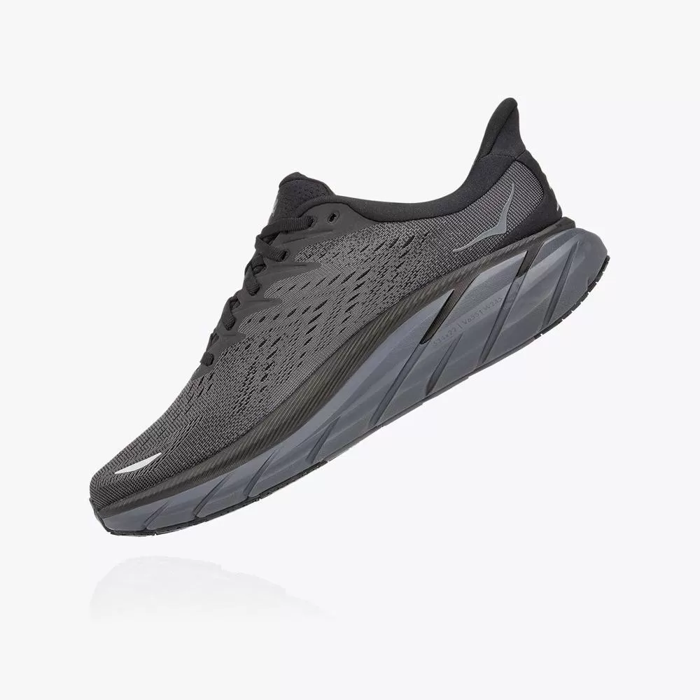 Women’s Clifton 8 – Black / Black