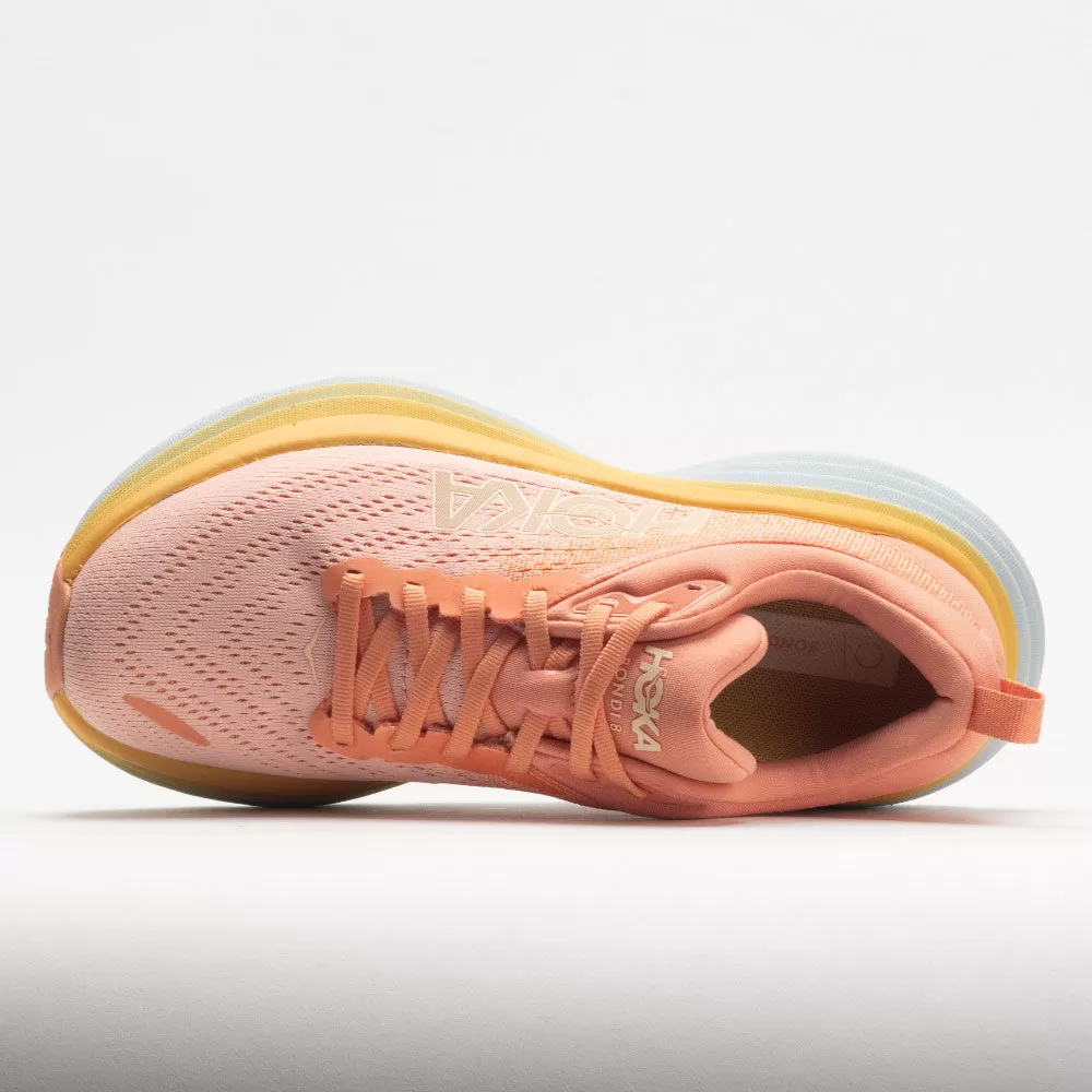 HOKA Bondi 8 Women’s Shell Coral/Peach Parfait