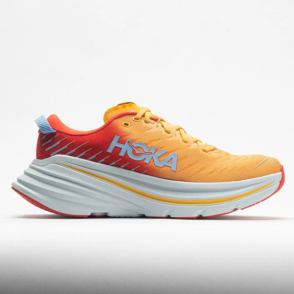 HOKA Bondi X Men’s Fiesta/Amber Yellow