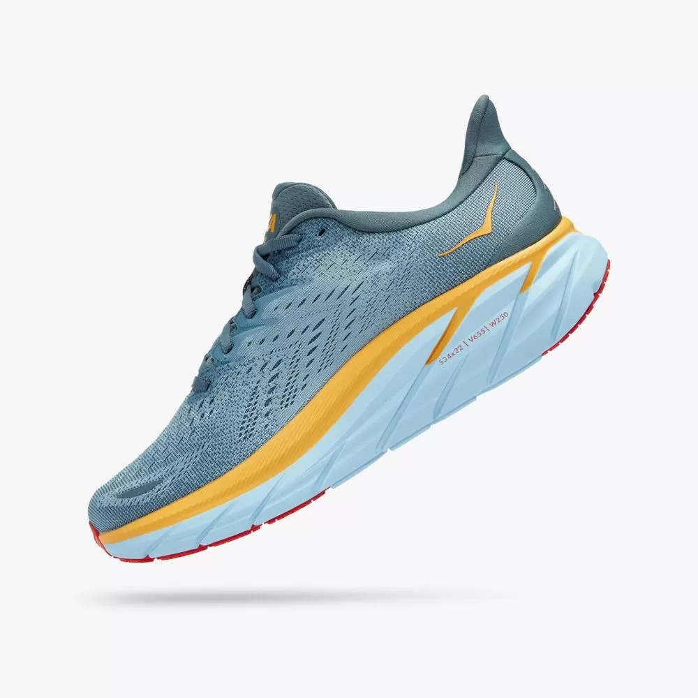 Women’s Clifton 8 – Goblin Blue / Mountain Spring