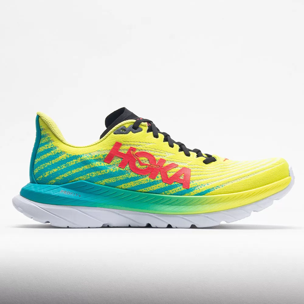 HOKA Mach 5 Men’s Evening Primrose/Scuba Blue