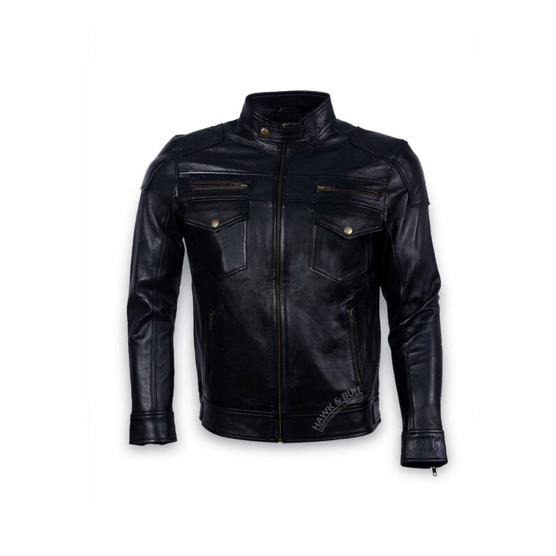 Motorcycle Racing Jacket Motorcycle Riding Jacket Black Leather Biker Jacket Motorcycle Jackets For Men Black Leather Motorcycle Jacket