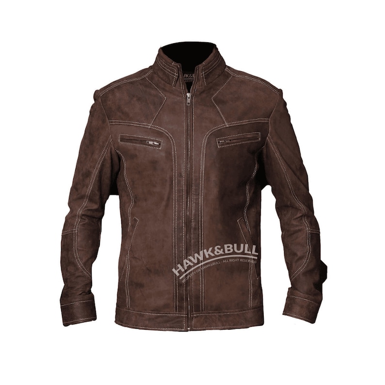 Brown Biker Jacket Vintage Leather Motorcycle Jacket Brown Leather Motorcycle Jacket Motorcycle Jackets For Men Leather Motorcycle Jacket