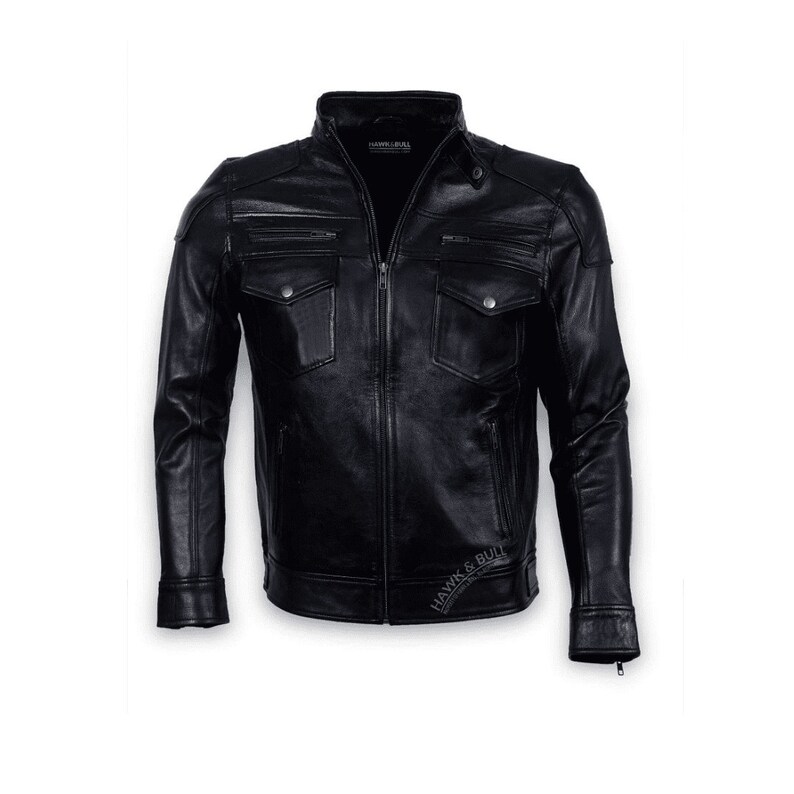 Motorcycle Racing Jacket Motorcycle Riding Jacket Black Leather Biker Jacket Motorcycle Jackets For Men Black Leather Motorcycle Jacket