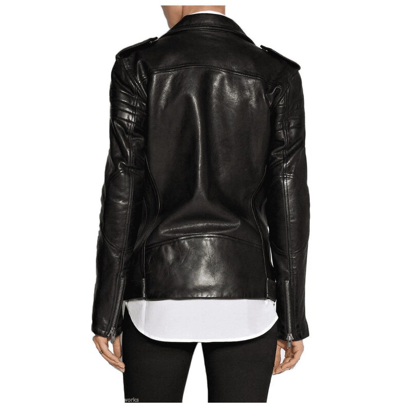 Black Motorcycle Jacket Womens Motorcycle Jacket Best Leather Motorcycle Jacket Motorcycle Riding Jacket Leather Biker Jacket Women