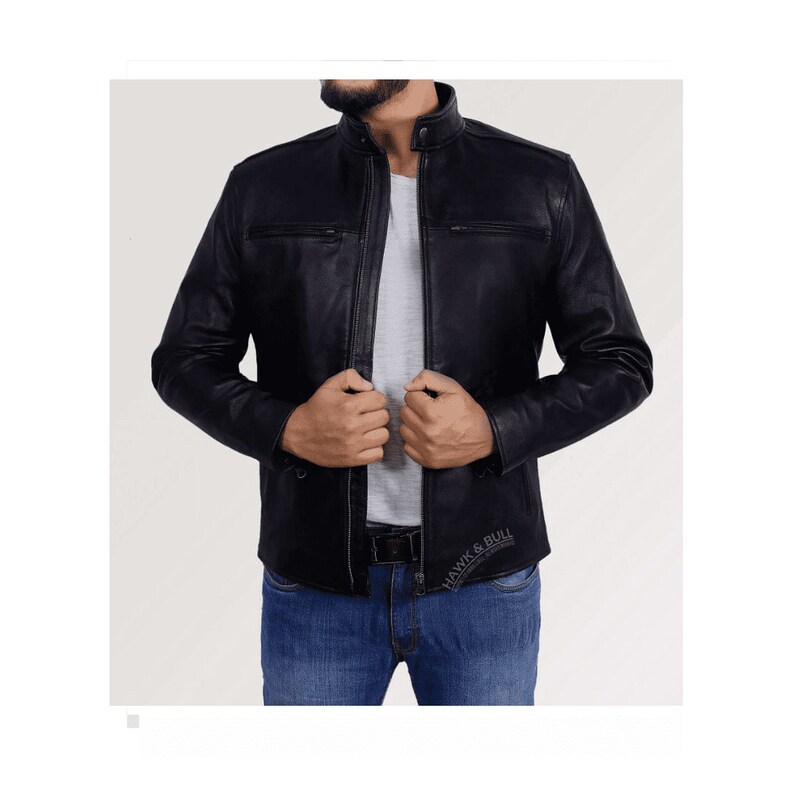 Motorcycle Riding Jacket Black Leather Biker Jacket Motorcycle Jackets For Men Leather Racing Jacket Black Leather Motorcycle Jacket