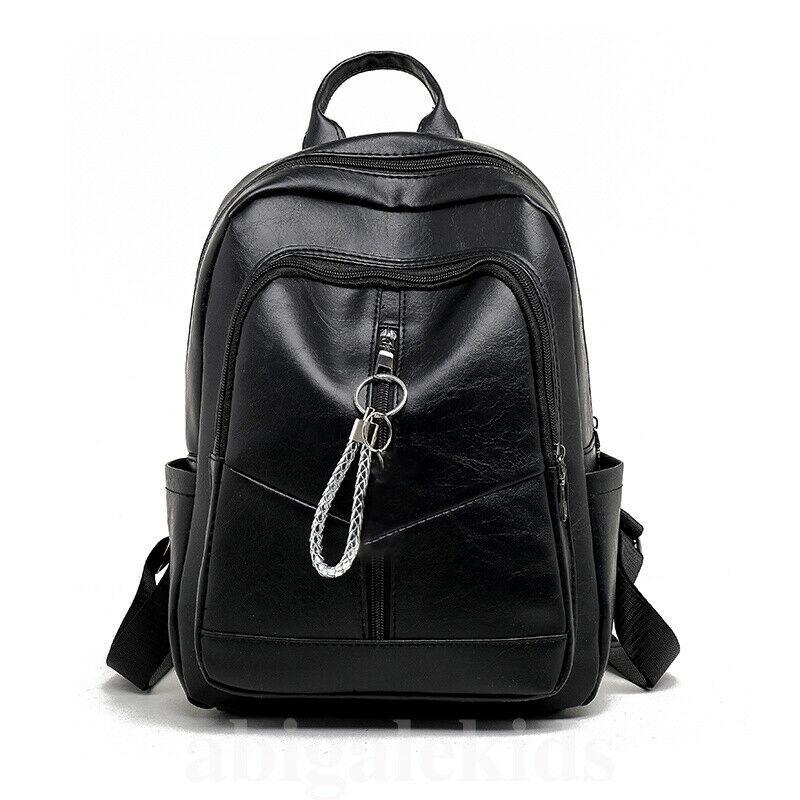 2019 New Travel Backpack Korean WOMEN Female Rucksack Leisure Student School bag Soft PU Leather WOMEN Large Bag