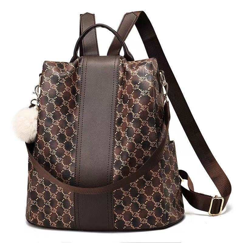 Nowe mody kobiet duzy plecak skorzany Vintage Anti proof ramie plecak szkolny panie wakacje torba podrozna