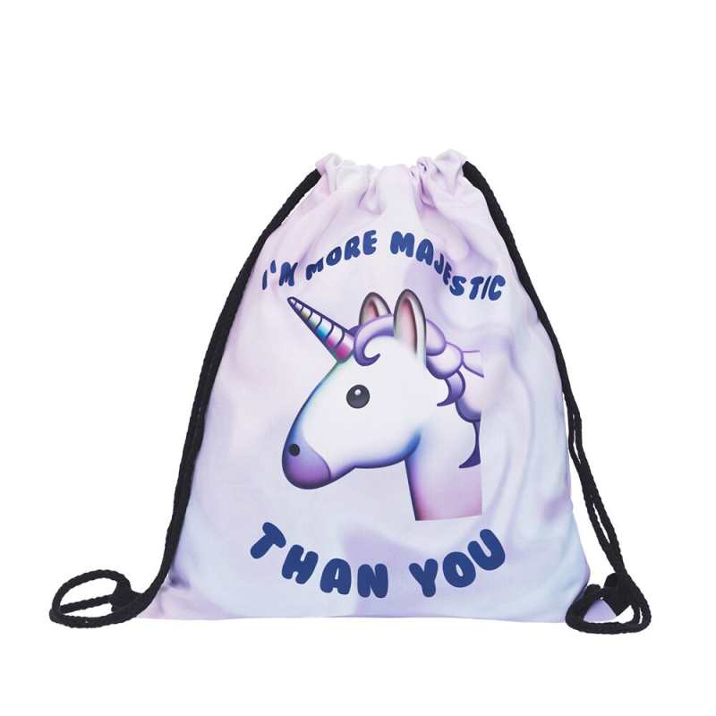 kobiety plecak na co dzien drukowanie 3D moda podrozy sSoftback Mochila torba ze sznurkiem do szkoly dziewczyny plecaki Sac Dos