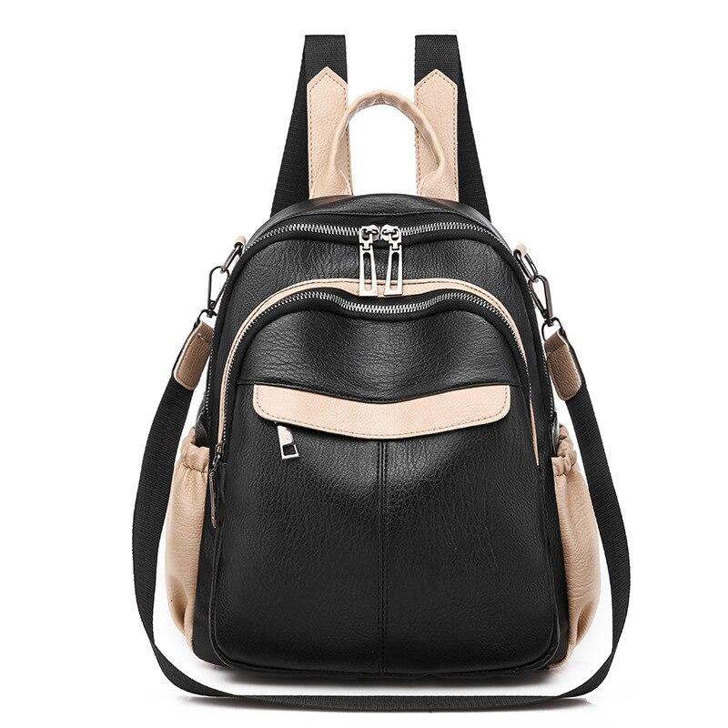 2020 Brand New WOMEN 's Leather Backpack Anti Theft Rucksack School Travel Shoulder Bag Satchel
