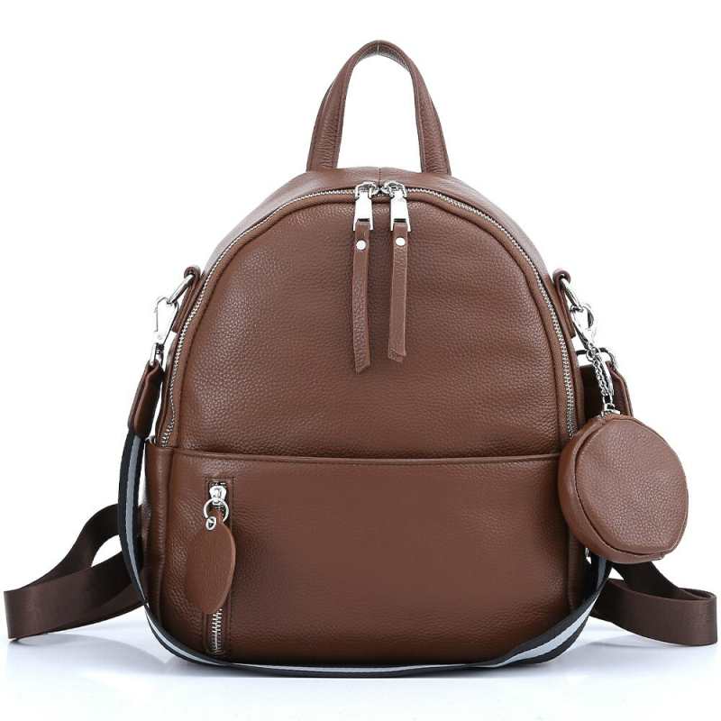 2020 zima nowy klasyczny Fashion Design plecak miekka skora bydleca skorzany plecak proste dorywczo na zewnatrz tornister jakosci A +