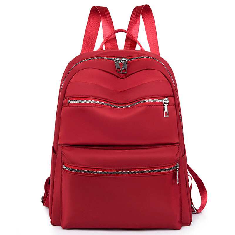 Torebki damskie szkolne plecak podrozny na co dzien wodoodporna torebka mlodziezowa damskie torebki damskie o duzej pojemnosci 2022 czerwony plecak