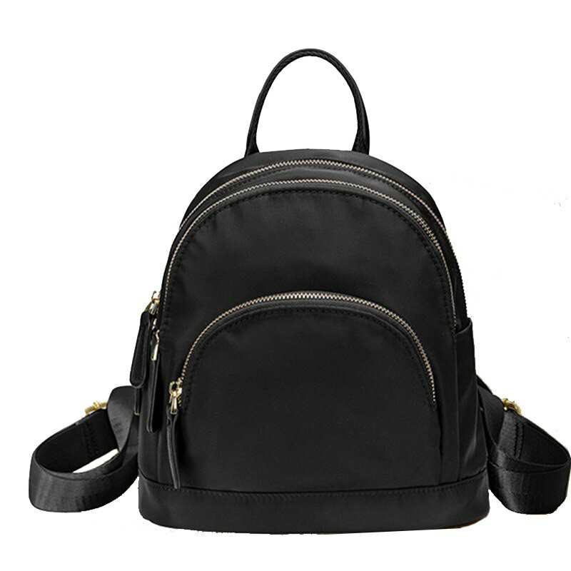 Simple Design codzienny plecak damski plecak miekki wodoodporny damski plecak nylonowy wielofunkcyjny wiecej kieszenie torba