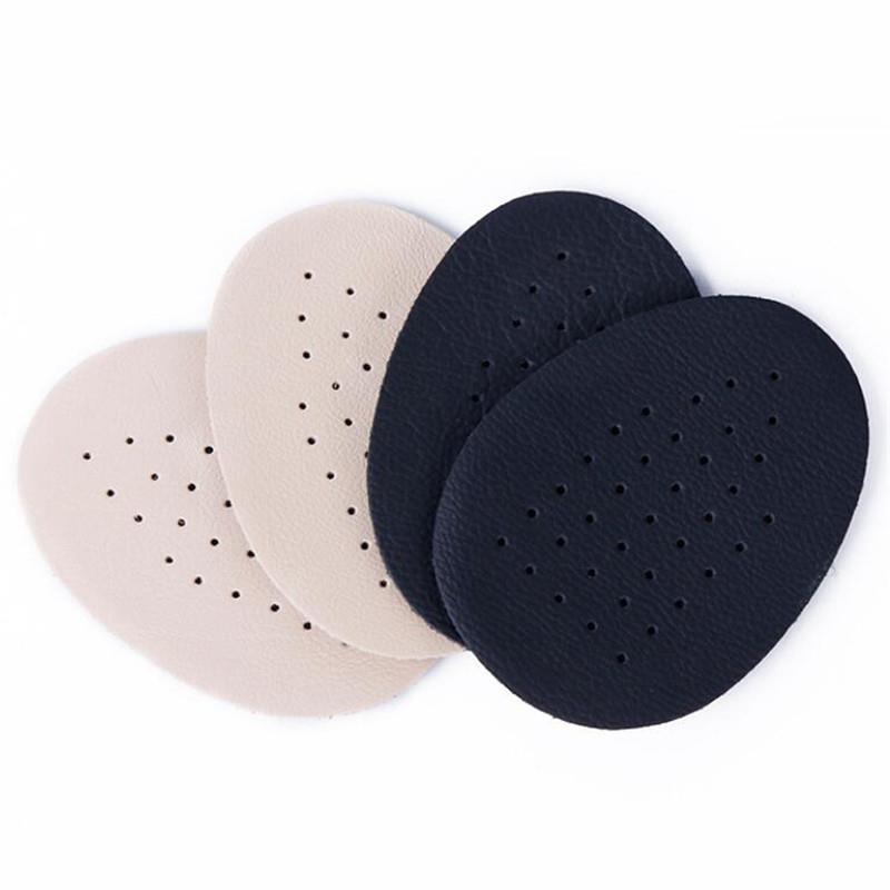 1Pair Women Leather Half Yard Shoe Pad Soft Forefoot Insoles For High Heel Shoes Anti Slip Pain Relief Toe Support Insert