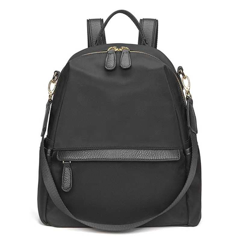 miekki plecak z nylonu duza pojemnosc Fit IPad wodoodporny damski plecak antykradziezowy torba podrozna dla nastolatkow na zewnatrz