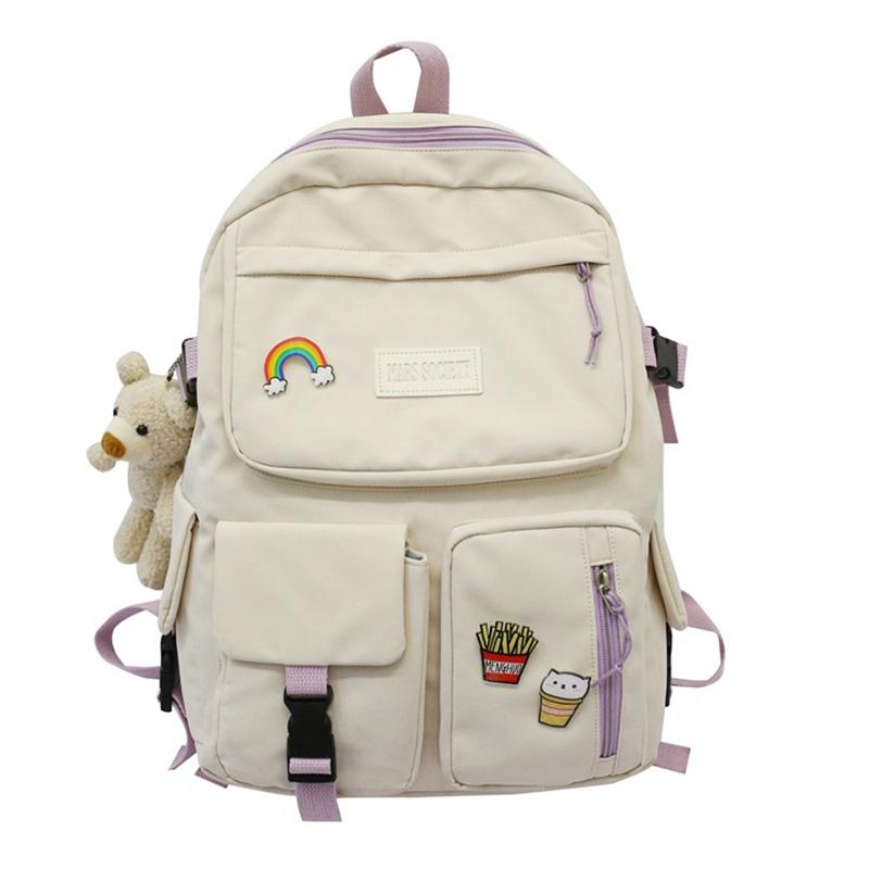 Campus WOMEN 's Backpack School Bag Female Student Junior High School Backpack Girl