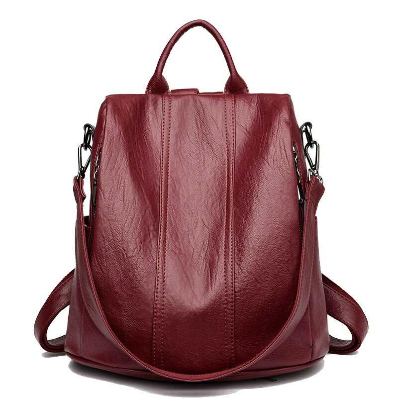 2020 nowy skorzany plecak damska torba na ramie w stylu vintage panie o duzej pojemnosci plecak podrozny torby szkolne dla dziewczynek mochila feminina