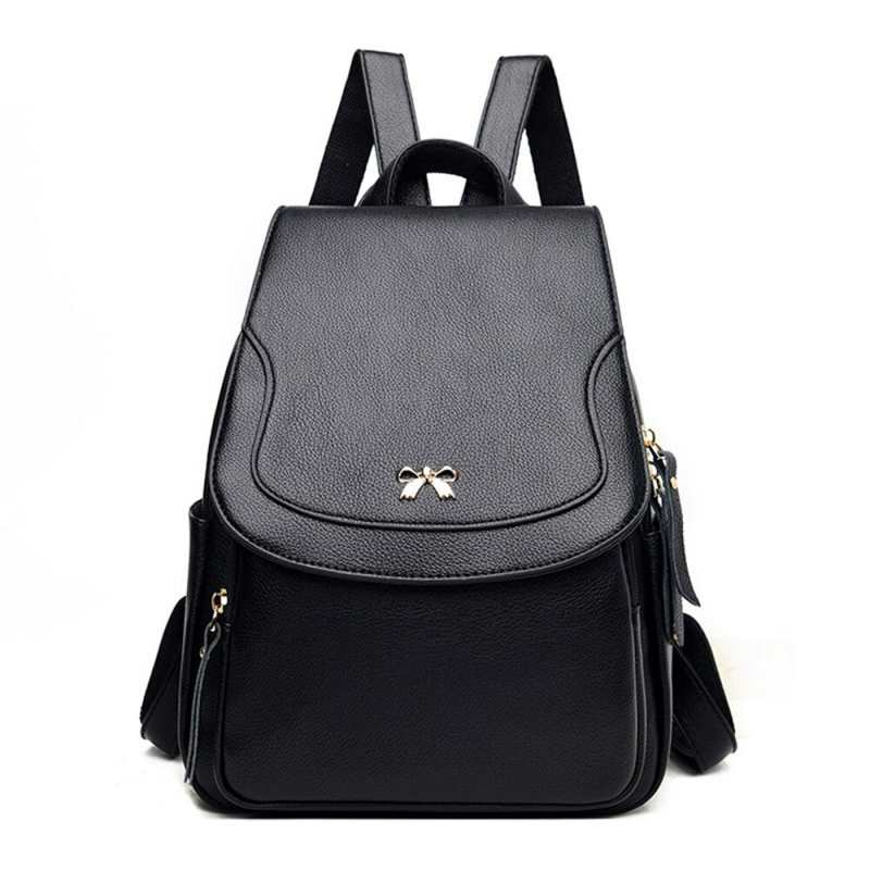 Modna kokardka damska plecaki wysokiej jakosci mlodziezowa skora nastoletnie dziewczyny szkolne torby projektant luksusowa kobieca torba na ramie Mochila