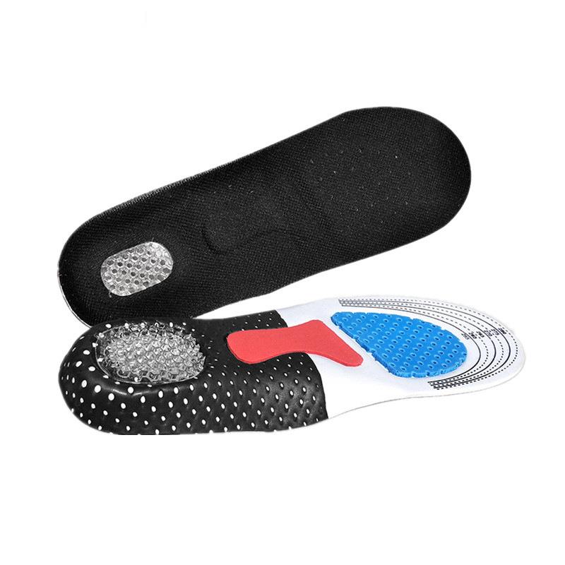 1 Pair Unisex Outdoor Soft Insoles Orthotic Arch Support Shoe Pad Insert Cushion for Men Women Camping Hiking Beach Sports P D