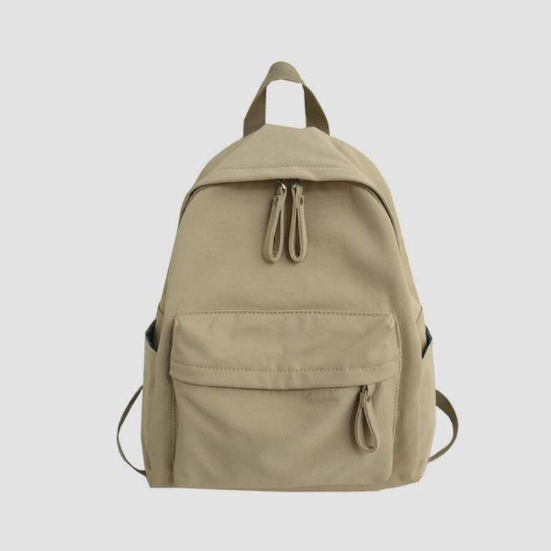 Nowe plecaki studenckie kobiety solidny kolorowy plecak panie sliczne bawelniane tkaniny niebieskie wodoodporne torby podrozne na ramie