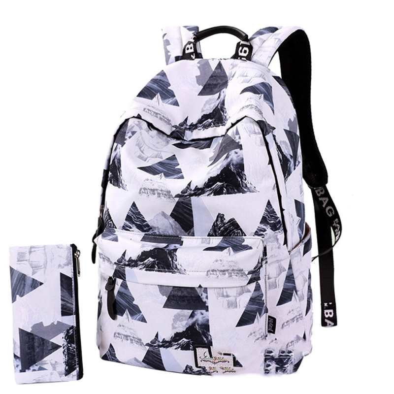 Drukowanie kobiet plecak moda mlodziez koreanski styl torba na ramie plecak na laptopa tornistry dla nastolatkow dziewczat chlopcow podrozy