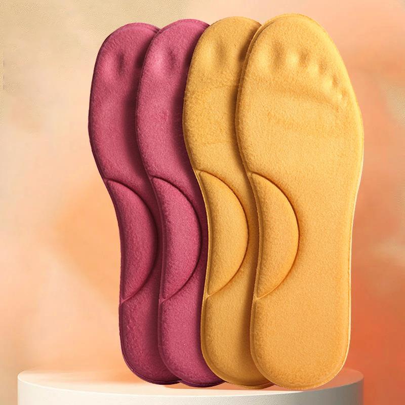 1 Pair Warm Soft Insoles Thermal Breathable Light Weight Shoes Deodorant Sweat absorbent Boots Pad Sole