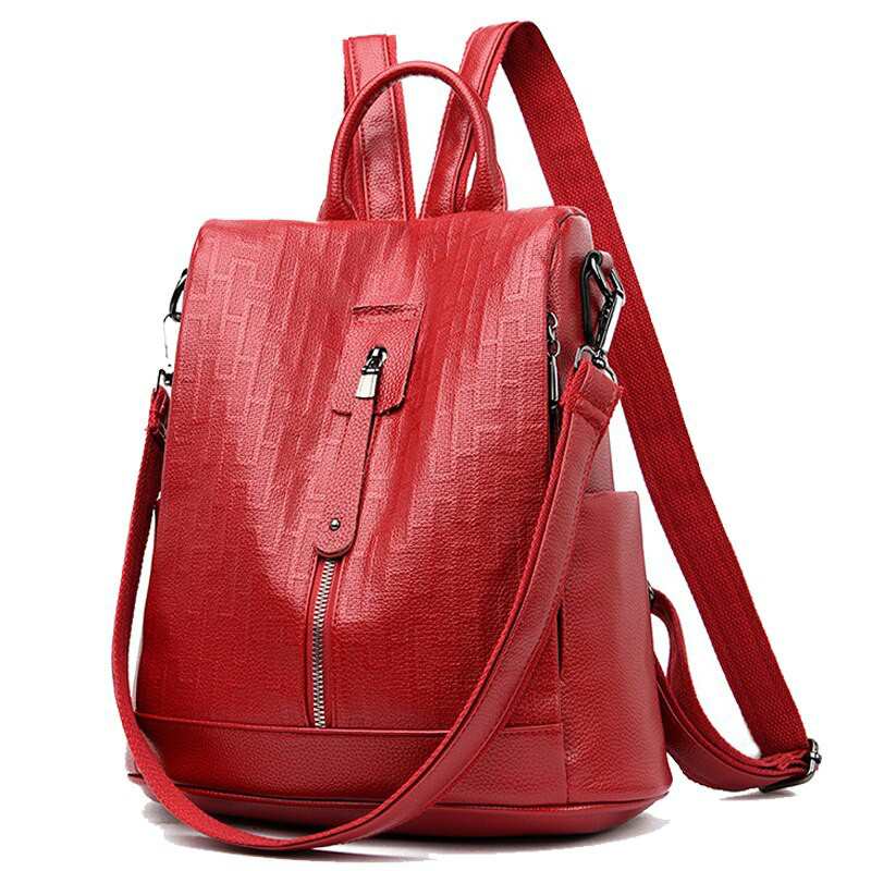 3 w 1 moda damska plecak antykradziezowy wysokiej jakosci skorzane torby szkolne torba na ramie Sac A Dos damski plecak podrozny mochila