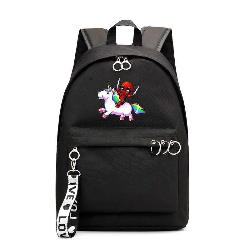 Goraca sprzedaz jednorozec plecaki chlopiec dziewczyna tornister studenci powrot do szkola prezent Mochila mezczyzni kobiety modny plecak nastolatki torby podrozne