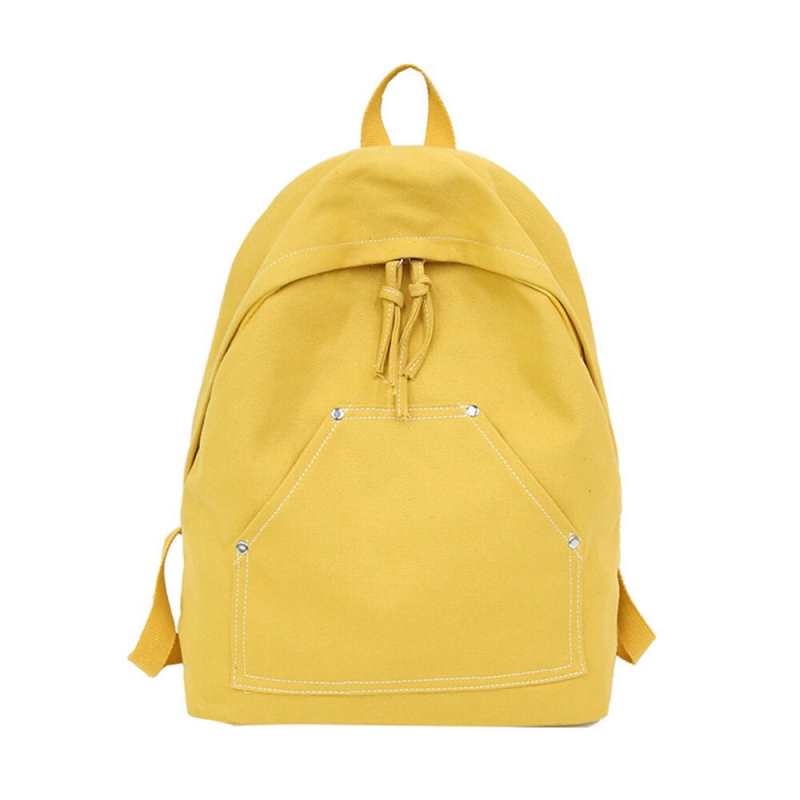 Fashion solidny plecak o duzej pojemnosci plecak plocienny nastolatki dziewczeta plecak szkolny Feamle Travel