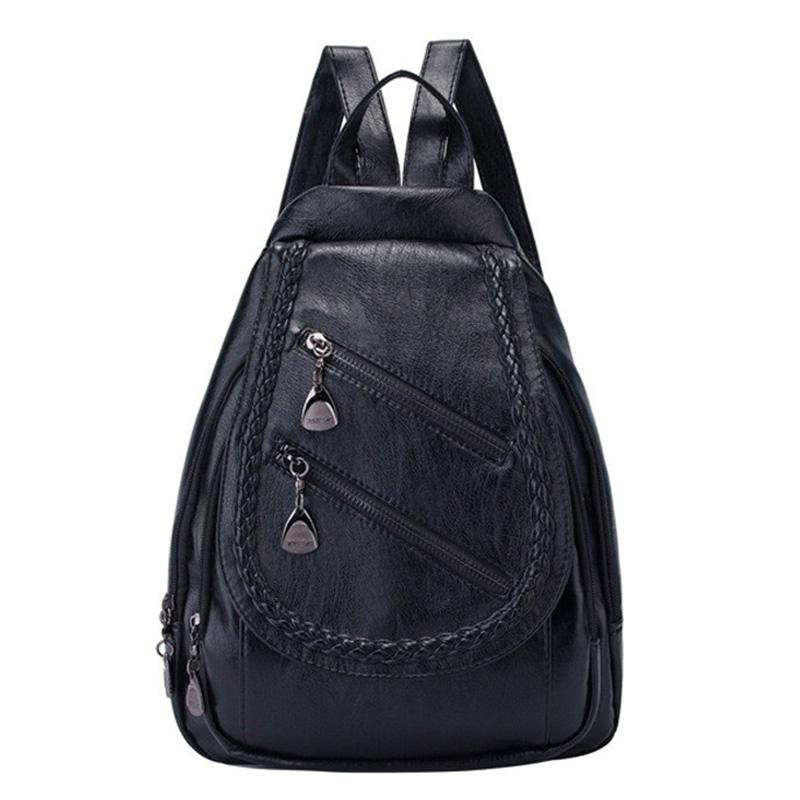 Fashion Wild Lady Shoulder Bag Large Capacity Casual Personality Bag Small Fresh Backpack