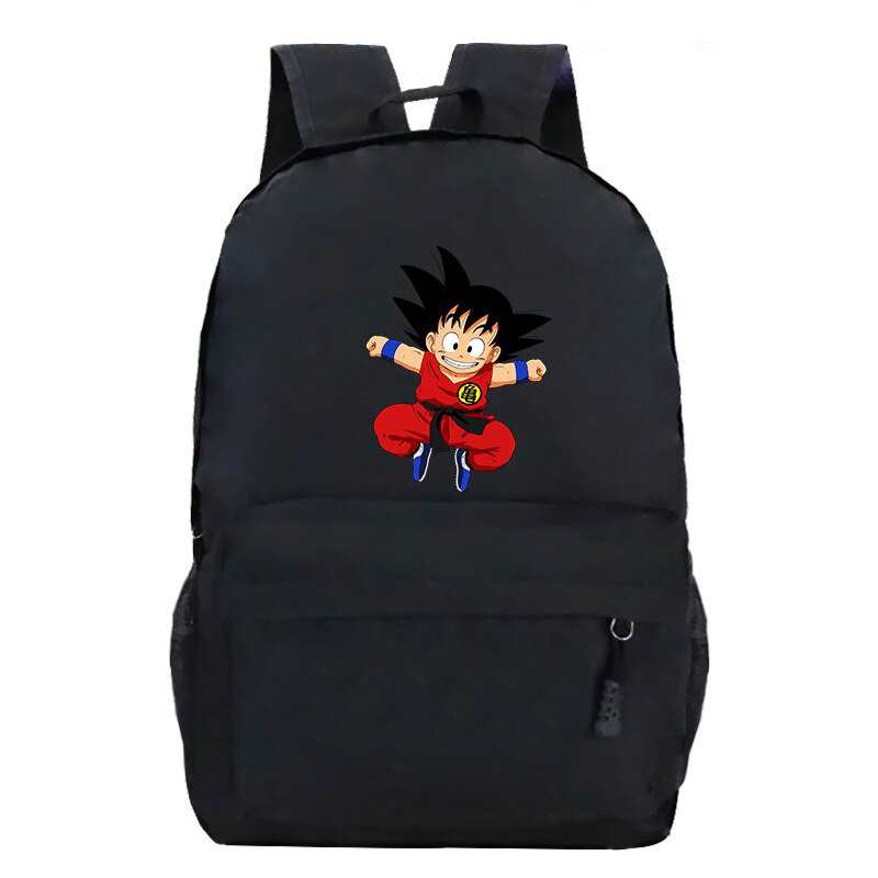 Mochila Son Goku plecaki szkolne chlopiec dziewczyna powrot do tornister szkolny uczniowie tornister nastolatki torba na laptopa plecak na co dzien
