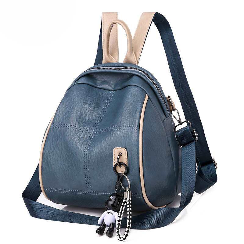Nowe mody kobiet plecak 2019 wysokiej jakosci PU skorzane plecaki dla nastolatek dziewczyny szkola wielofunkcyjna torba Mochila