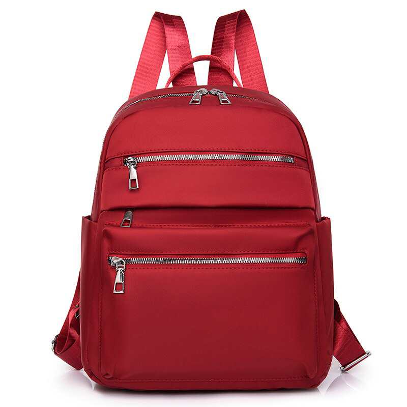 Duza pojemnosc jednolity kolor Oxford tekstylne plecaki dla kobiet 2021 kobiet plecak wypoczynek wysokiej jakosci wodoodporna torba podrozna