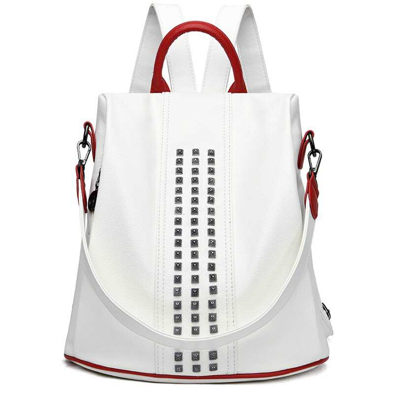 Moda diamenty plecaki dla dziewczat z zabezpieczeniem przeciw kradziezy plecak kobiet torba na ramie plecak z miekkiej skory torby szkolne dla nastoletnich dziewczat