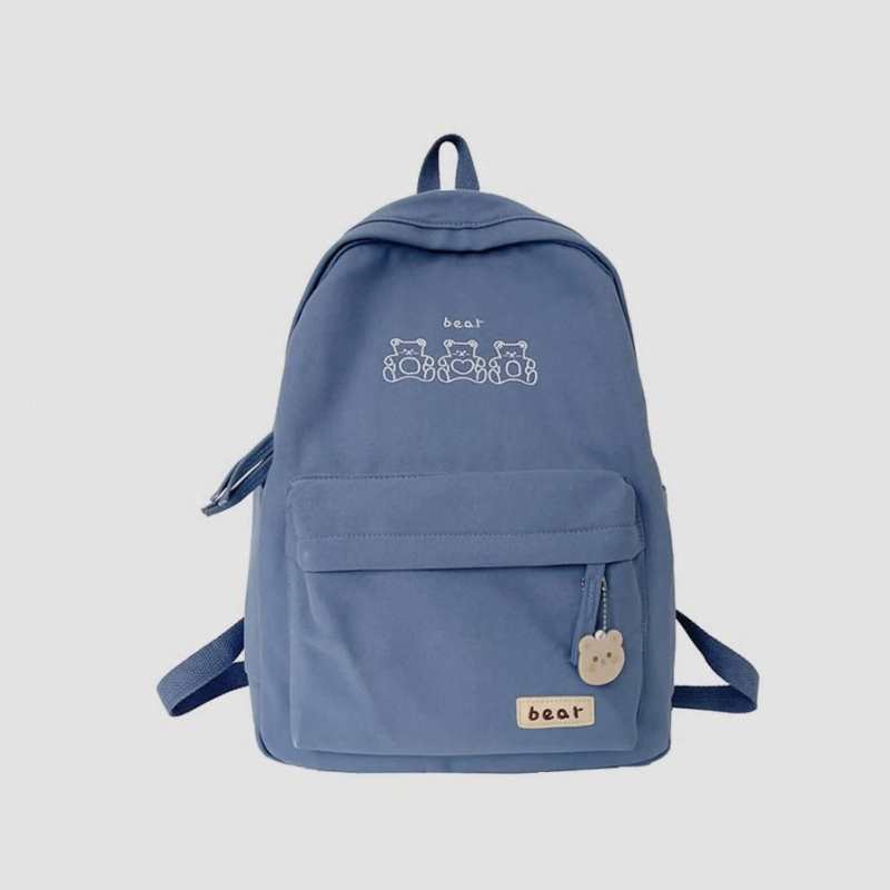 Mlode dziewczyny niedzwiedzie plecaki nylonowe miekkie plecaki dla dziewczat o duzej pojemnosci plecaki podrozne na zewnatrz 2021 kobiet miekkie plecaki