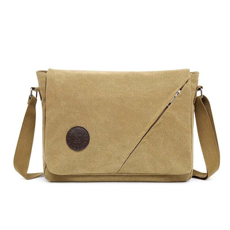 Meska torba na ramie fala 2021 nowe plotno trwala wodoodporna codzienna mlodziez crossbody torba na telefon prosty pakiet tabletu czarny