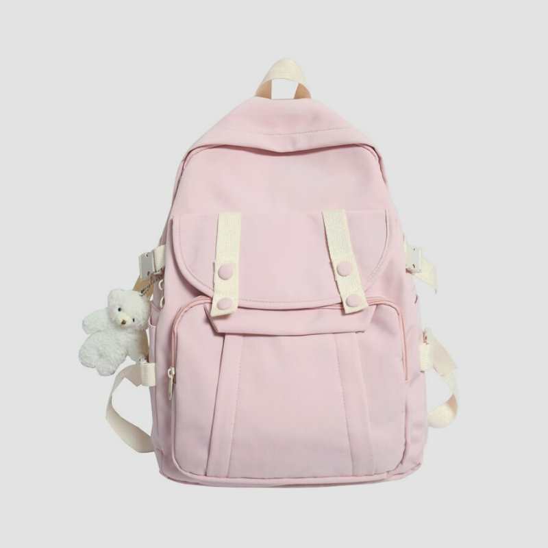 2021 koreanski moda damska plecak Nylon Student School torby duza pojemnosc Travel School WOMEN plecaki torby podrozne