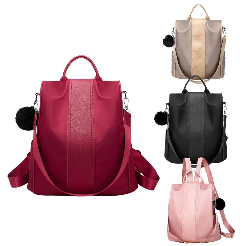 WOMEN 's Waterproof Oxford Backpack Anti Theft Rucksack School Travel