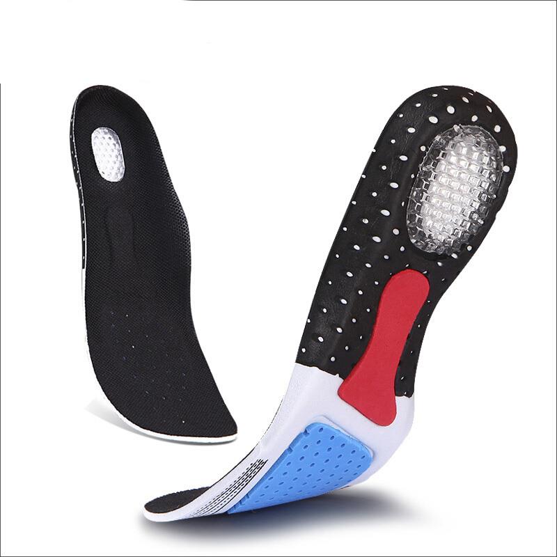 Arch Support Sport Insoles Orthotic Ventilation Shock Absorption Men Women Gel Shoe Pad for Walking Running Hiking