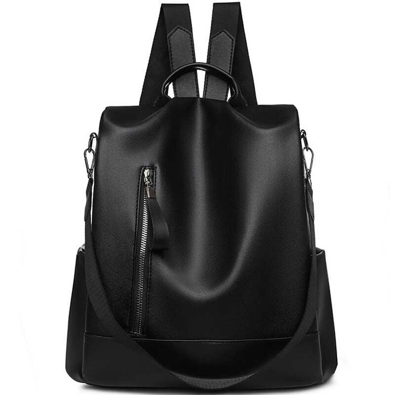 Kobiety wodoodporne antykradziezowe skorzane plecaki torby dla dziewczynek kobieca torba na ramie wielofunkcyjny plecak podrozny Mochilas