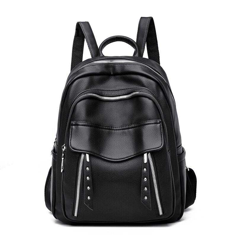 Luksusowy plecak wysokiej jakosci skorzany plecak dla kobiet 2021 nowy plecak podrozny duza pojemnosc torby szkolne dla nastoletnich dziewczat Mochi