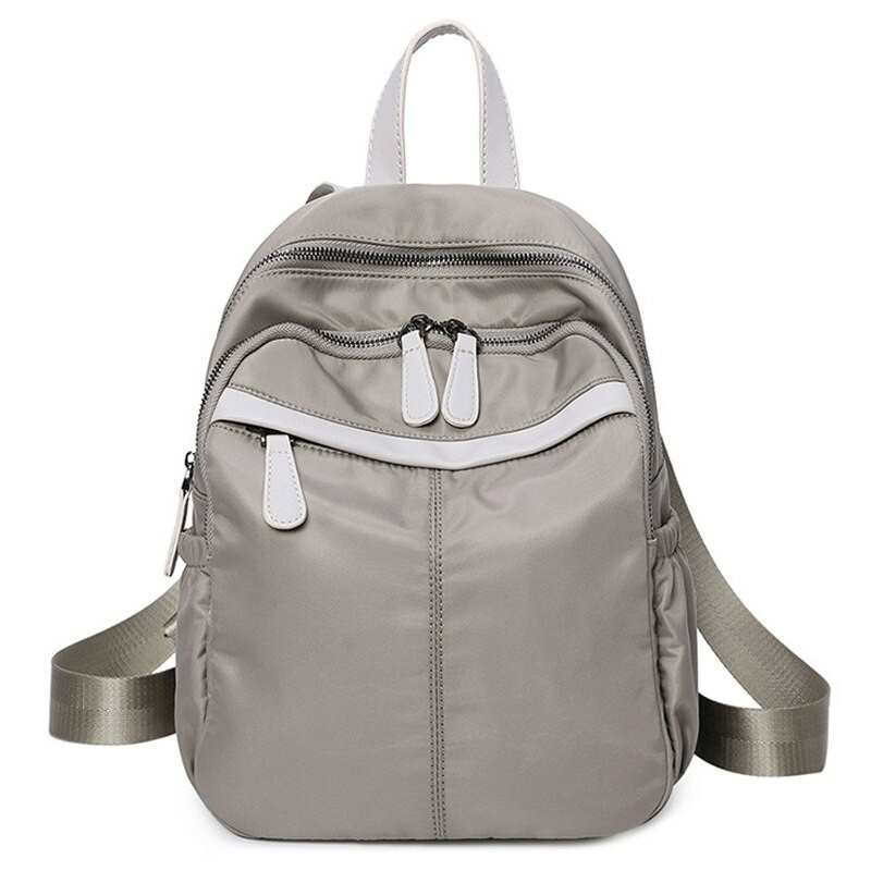 wysokiej jakosci wodoodporny damski plecak prosty Design damski plecak codzienny dorywczo torba podrozna kempingowa tornister studencki