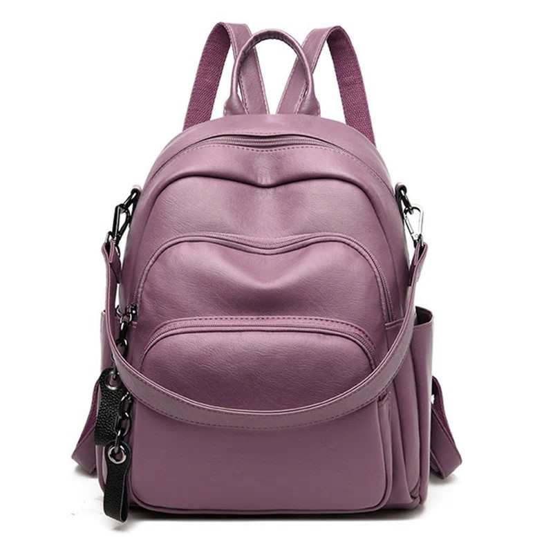 Moda damska PU skorzany plecak Sac a Dos dla kobiet plecak podrozny szkolne torby na plecak dla nastolatki mochila feminina