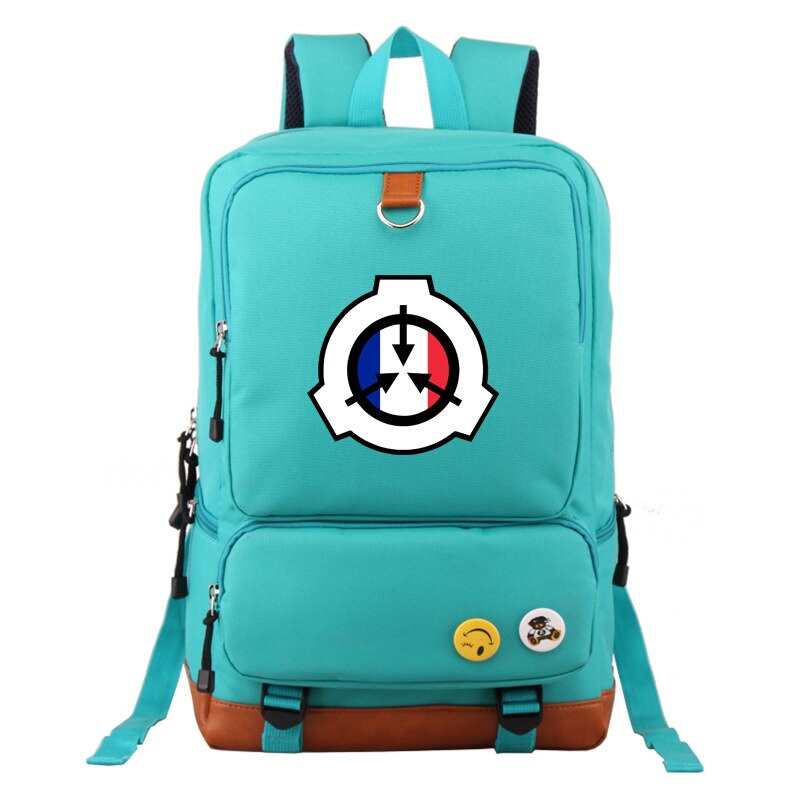 Fundacja SCP podrozy plecak brezentowy plecaki dla nastolatkow kobiet torby na ramie SCP Bookbag Plecak na laptopa Mochila Feminina
